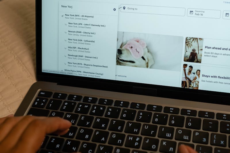 searching for flights