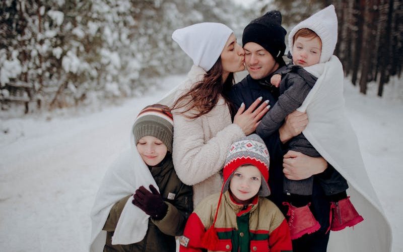 family vacation during winter