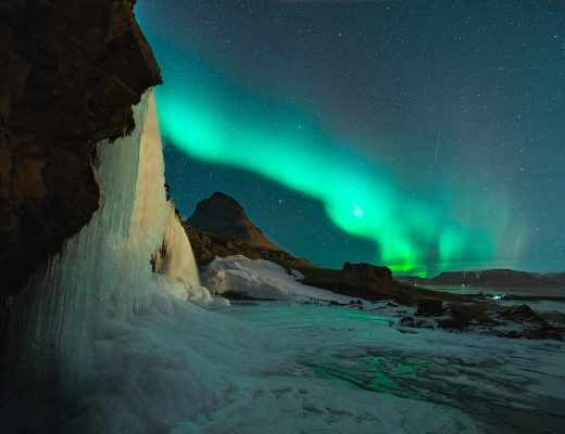 northern lights in Iceland